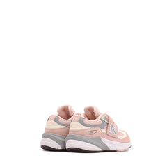 New Balance Infant 990v6 Hook and Loop Pink Haze IV990PK6 - FOOTWEAR - Canada