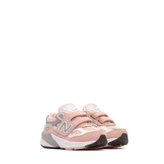 New Balance Infant 990v6 Hook and Loop Pink Haze IV990PK6 - FOOTWEAR - Canada