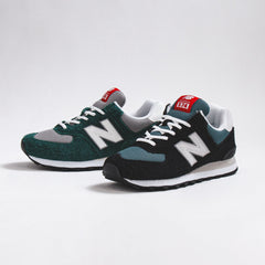 New Balance Men 574 Black U574MGH - FOOTWEAR - Canada