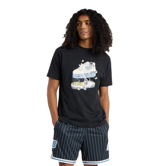 New Balance Men Fitness Center T-Shirt Black MT51918-BK - T-SHIRTS - Canada