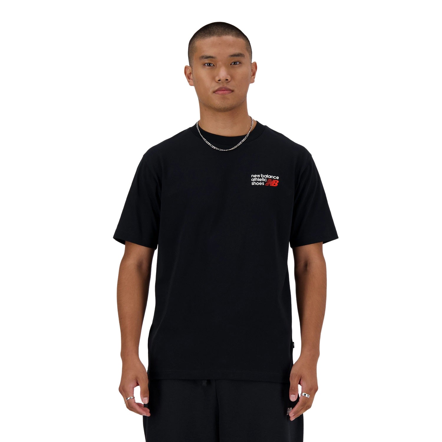 New Balance Men Premium Logo T-Shirt Black MT41908-BLK - T-SHIRTS - Canada