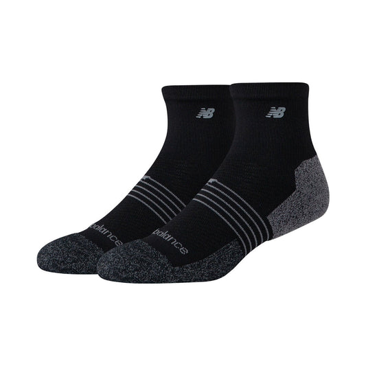 New Balance Pro Training Quarter Socks 2 Pack Black - ACCESSORIES - Canada