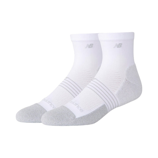 New Balance Pro Training Quarter Socks 2 Pack White - ACCESSORIES - Canada