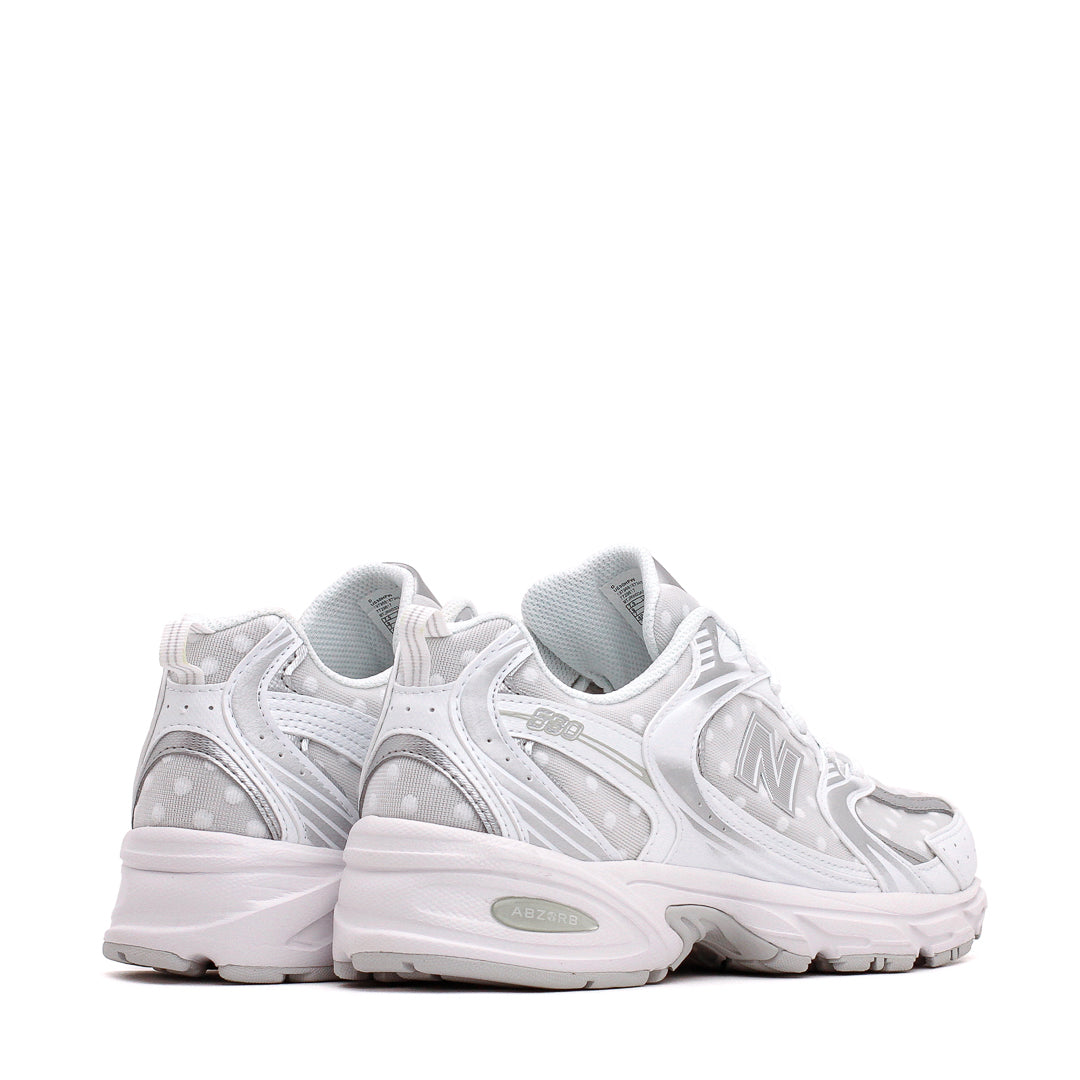 New Balance Unisex 530 White Silver Metallic U530HFW - FOOTWEAR - Canada