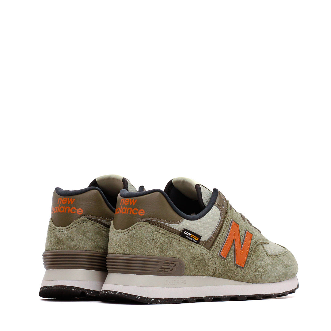 New Balance Unisex 574 Dark Olive U574SOC - FOOTWEAR - Canada