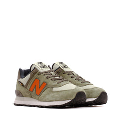 New Balance Unisex 574 Dark Olive U574SOC - FOOTWEAR - Canada