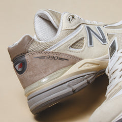 New Balance Men 990v4 Limestone Made In USA U990TE4 - FOOTWEAR - Canada