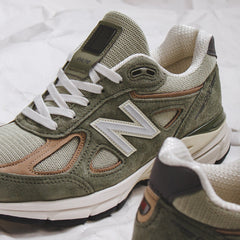 New Balance Men 990v4 Olive Made In USA U990GT4 - FOOTWEAR - Canada