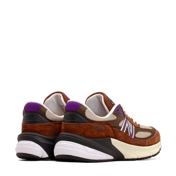 New Balance Unisex 990v6 Rich Oak Cosmic Grape U990OP6 - FOOTWEAR - Canada