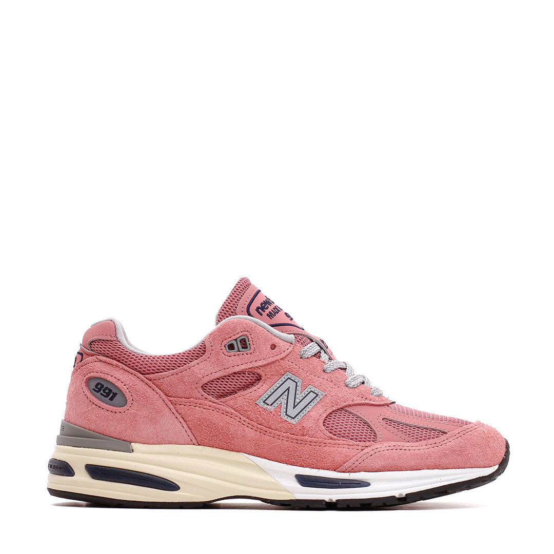 New Balance Unisex 991v2 Made in UK Brandied Apricot U991PK2 - FOOTWEAR - Canada