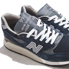 New Balance Men 998v1 Navy Made In USA U998NV - FOOTWEAR Canada