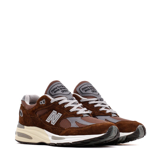 New Balance Unisex Made in UK 991v2 Pinecone U991BR2 - FOOTWEAR - Canada