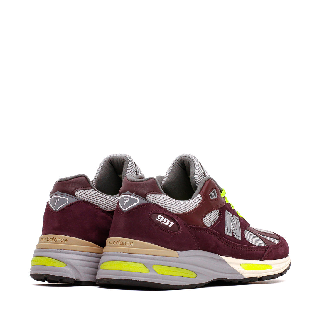 New Balance Unisex x Patta 991v2 Pickled Beet Made In UK U991PD2 - FOOTWEAR - Canada