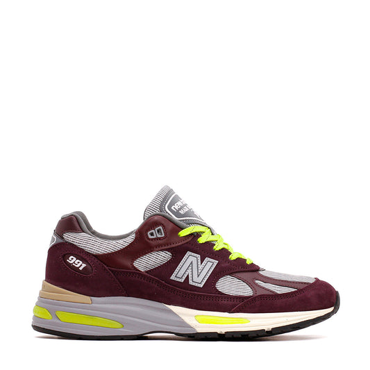 New Balance Unisex x Patta 991v2 Pickled Beet Made In UK U991PD2 - FOOTWEAR - Canada