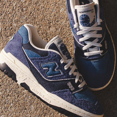 New Balance Women 550 Navy BBW550GH - FOOTWEAR - Canada