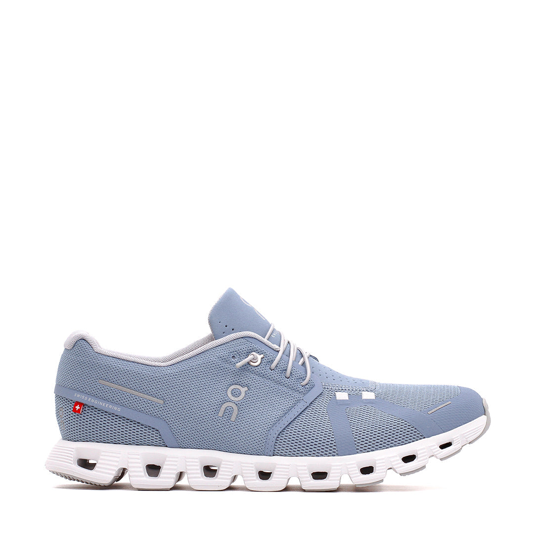 ON Men Cloud 5 Chambray White 59.98162 - FOOTWEAR - Canada