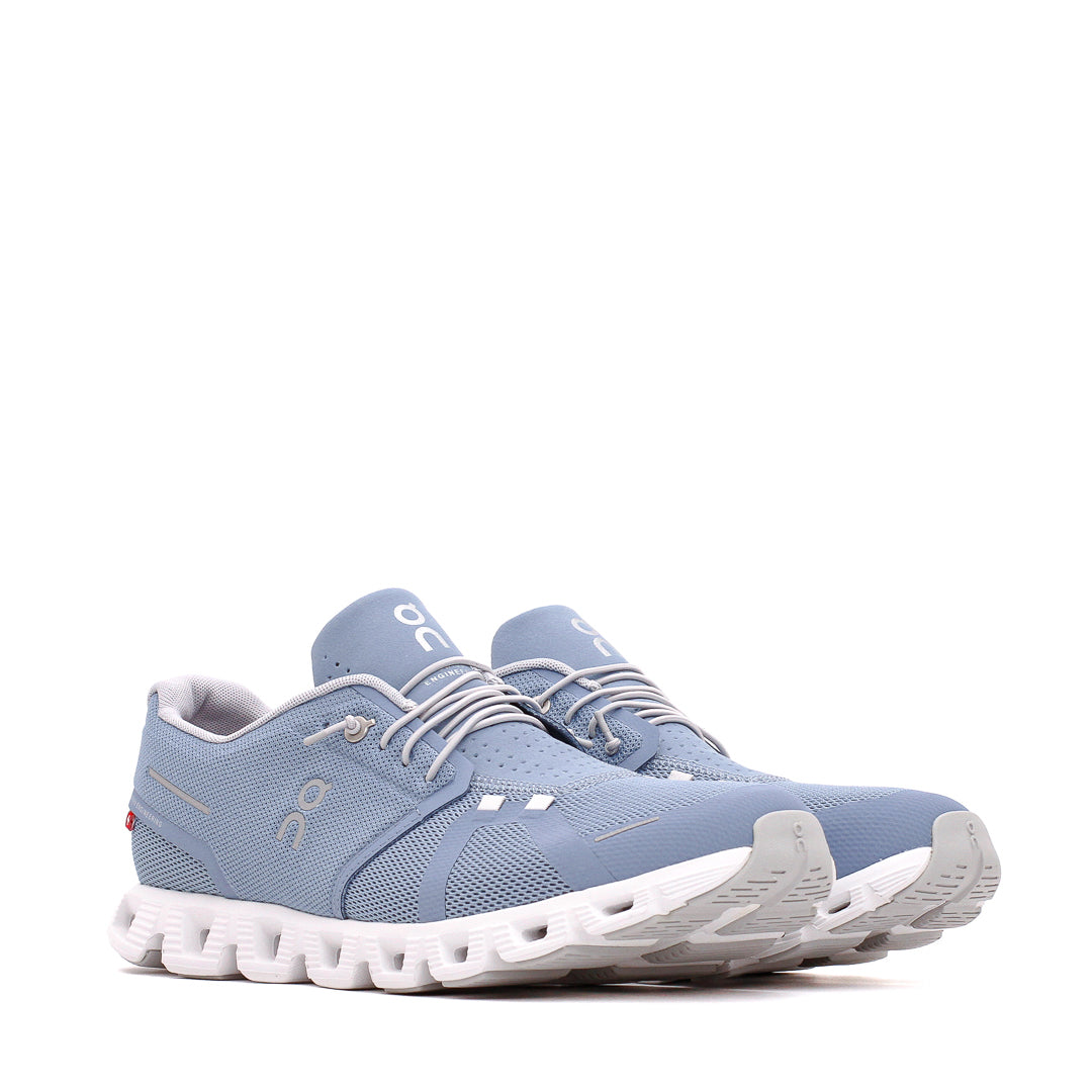 ON Men Cloud 5 Chambray White 59.98162 - FOOTWEAR - Canada