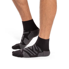 ON Performance Mid Sock Shadow Black - ACCESSORIES - Canada