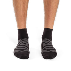 ON Performance Mid Sock Shadow Black - ACCESSORIES - Canada