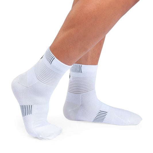 ON Performance Ultralight Mid Sock White Black - ACCESSORIES - Canada
