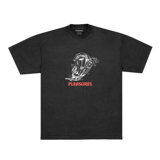 Pleasures Men 9th Street T-Shirt Black - T-SHIRTS - Canada