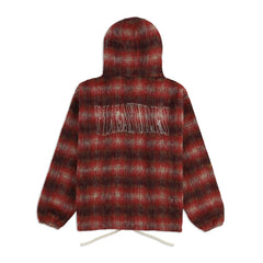 Pleasures Men Nameless Poncho Hoodie Red - SWEATERS - Canada