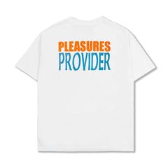 Pleasures Men Provider T-Shirt White - T-SHIRTS - Canada