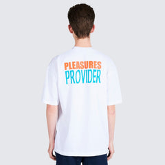 Pleasures Men Provider T-Shirt White - T-SHIRTS - Canada