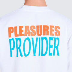 Pleasures Men Provider T-Shirt White - T-SHIRTS - Canada