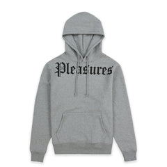 Pleasures Men Pub Hoodie Heather Grey - SWEATERS - Canada