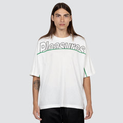 Pleasures Men Reveal Mesh T-Shirt White - T-SHIRTS - Canada