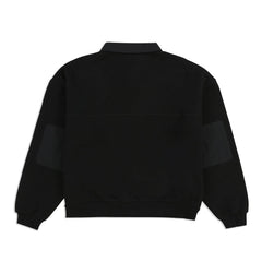 Pleasures Men Tweak Polo Sweatshirt Black - SWEATERS - Canada