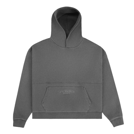 Pleasures x IUTER Men Marco Hoodie Charcoal - SWEATERS - Canada