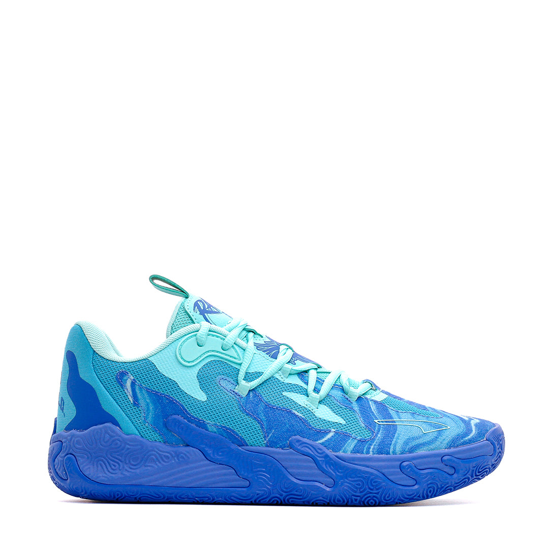 Puma Men LaMelo Ball MB.03 Lo Team Hyperlink Blue Bright Aqua 310519-01 - FOOTWEAR - Canada