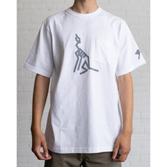 Raised By Wolves AG Howl Pocket Tee White - T-SHIRTS - Canada