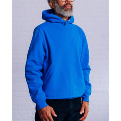 Raised By Wolves Classic Two-Pocket Snap Hoodie Cobalt - SWEATERS - Canada