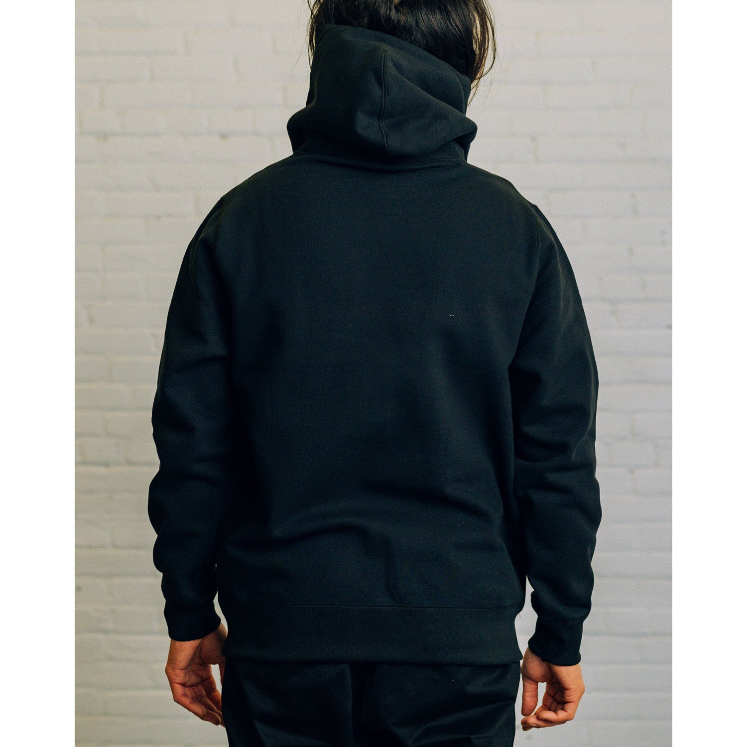 Raised By Wolves Collegiate Two-Pocket Snap Hoodie Black - SWEATERS - Canada