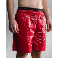 Raised By Wolves Ultralight Ripstop Shorts Red - SHORTS - Canada