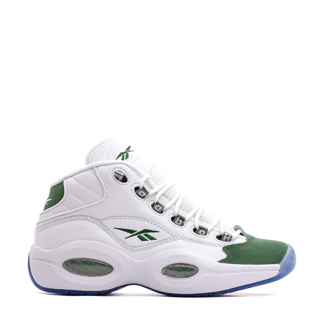 Reebok Classics Men Question Mid Allen Iverson White Green ID6690 - FOOTWEAR - Canada