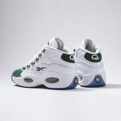 Reebok Classics Men Question Mid Allen Iverson White Green ID6690 - FOOTWEAR - Canada