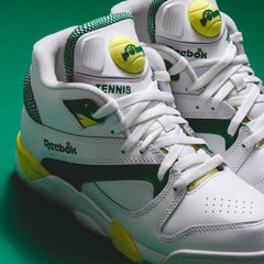 Reebok Basketball Men Court Victory Pump White Green 100203282 - FOOTWEAR Canada