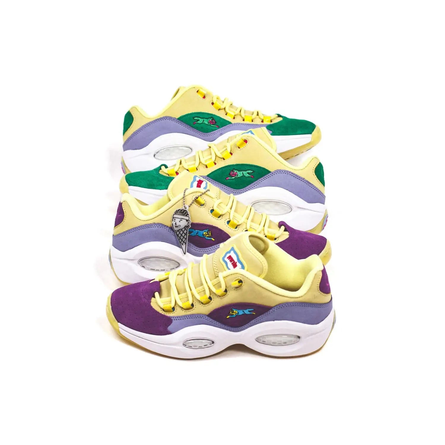 Reebok x BBC ICECREAM: Question Low Running Dog (FZ4345/G55351)