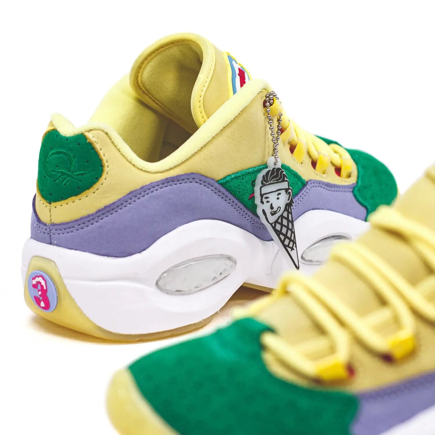 Reebok x BBC ICECREAM: Question Low Running Dog (FZ4345/G55351)