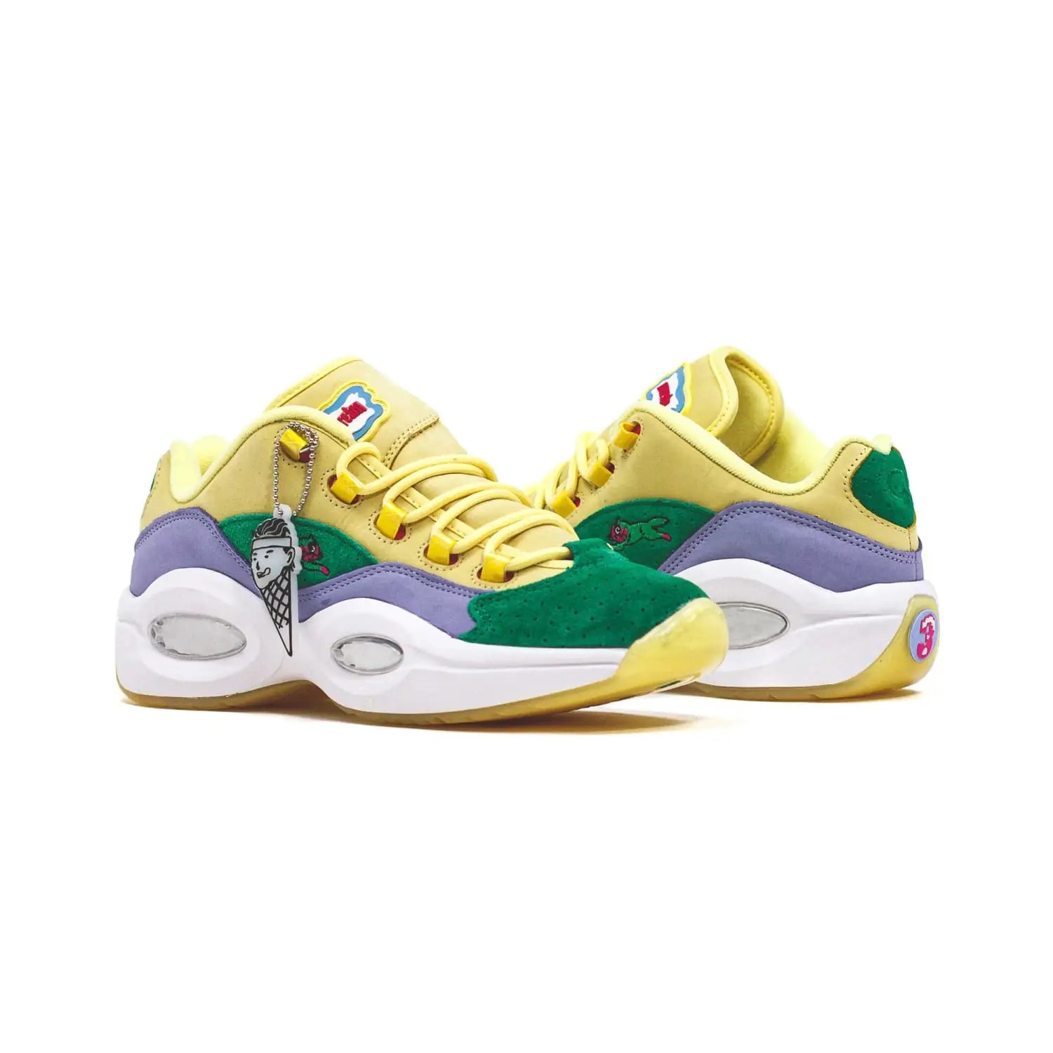 Reebok x BBC ICECREAM: Question Low Running Dog (FZ4345/G55351)