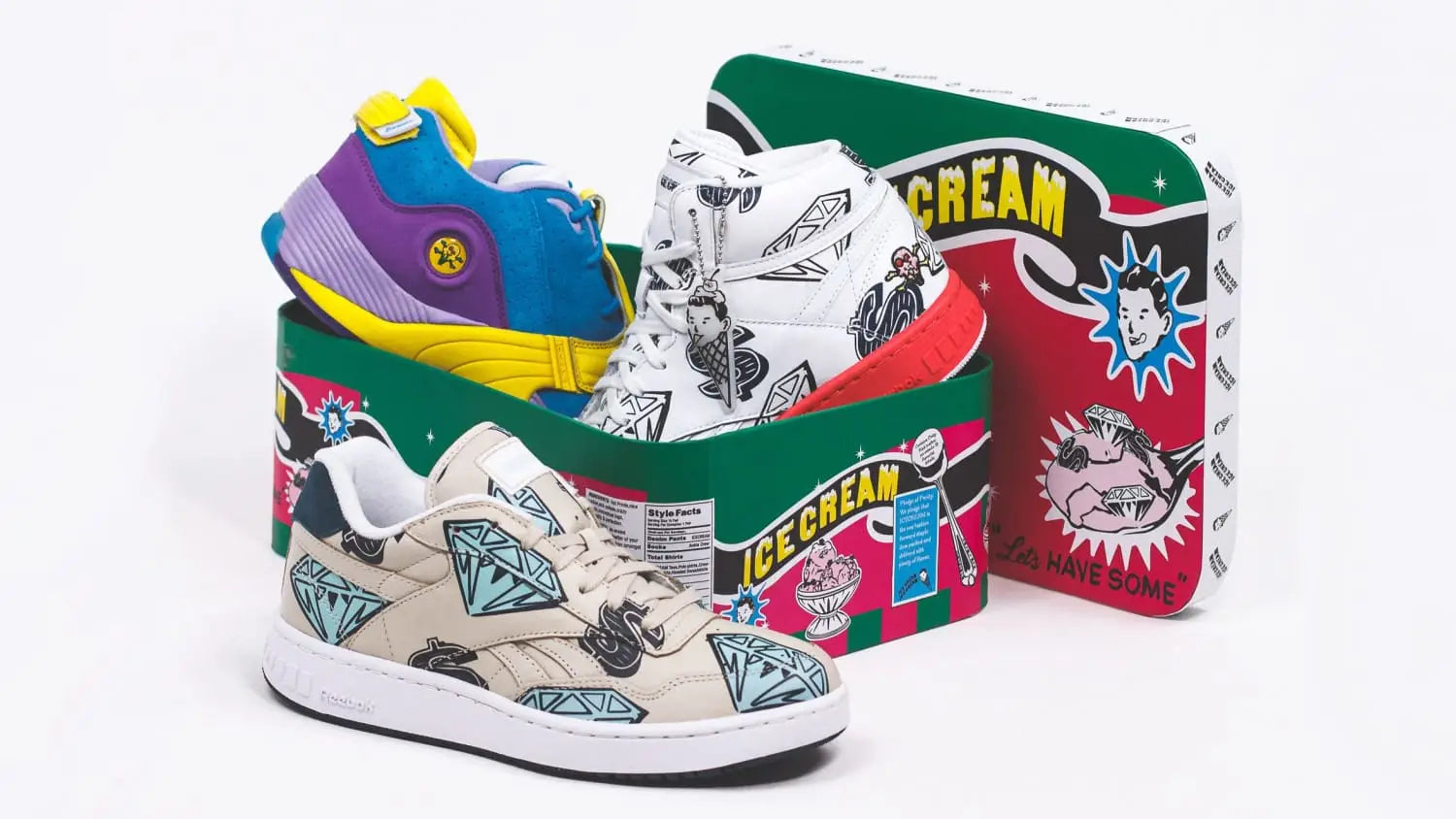 Reebok x Billionaire Boys Club ICECREAM - FW7506/FW7565