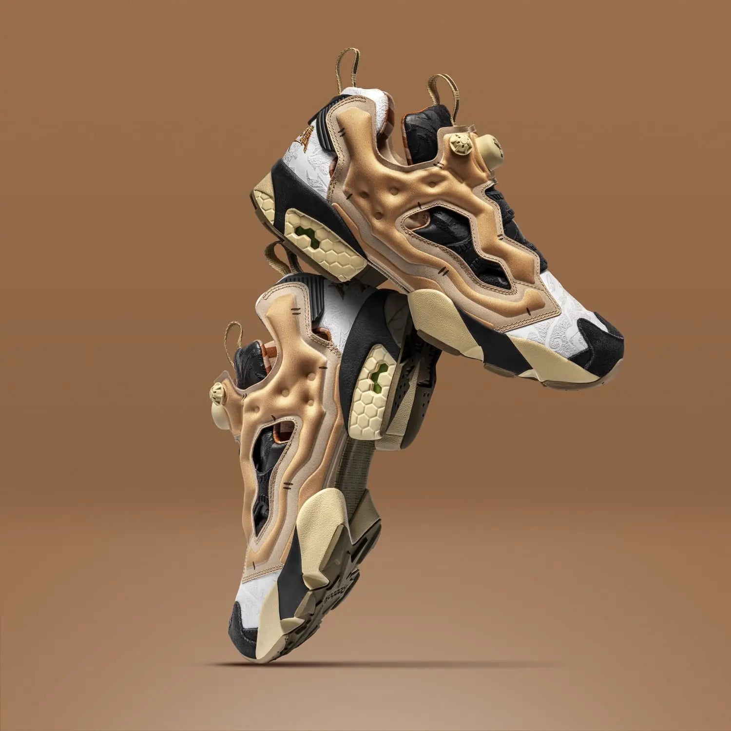 Reebok x Kung Fu Panda: Instapump Fury, Zig Kinetica, Liquifect180 (GZ8632/GZ8641/GV7168)