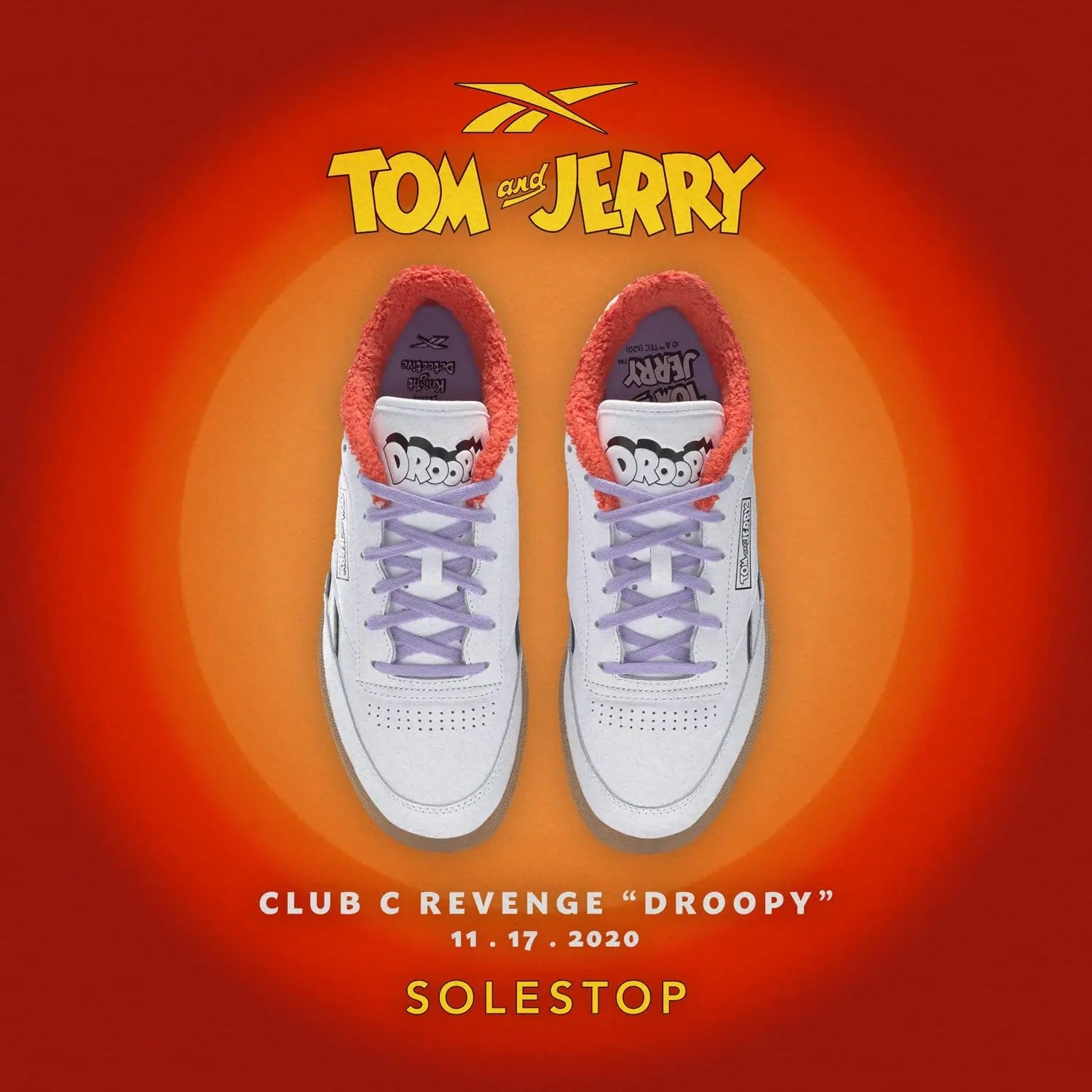 Reebok x Tom & Jerry: Club C Revenge Droopy - H05220/H05218