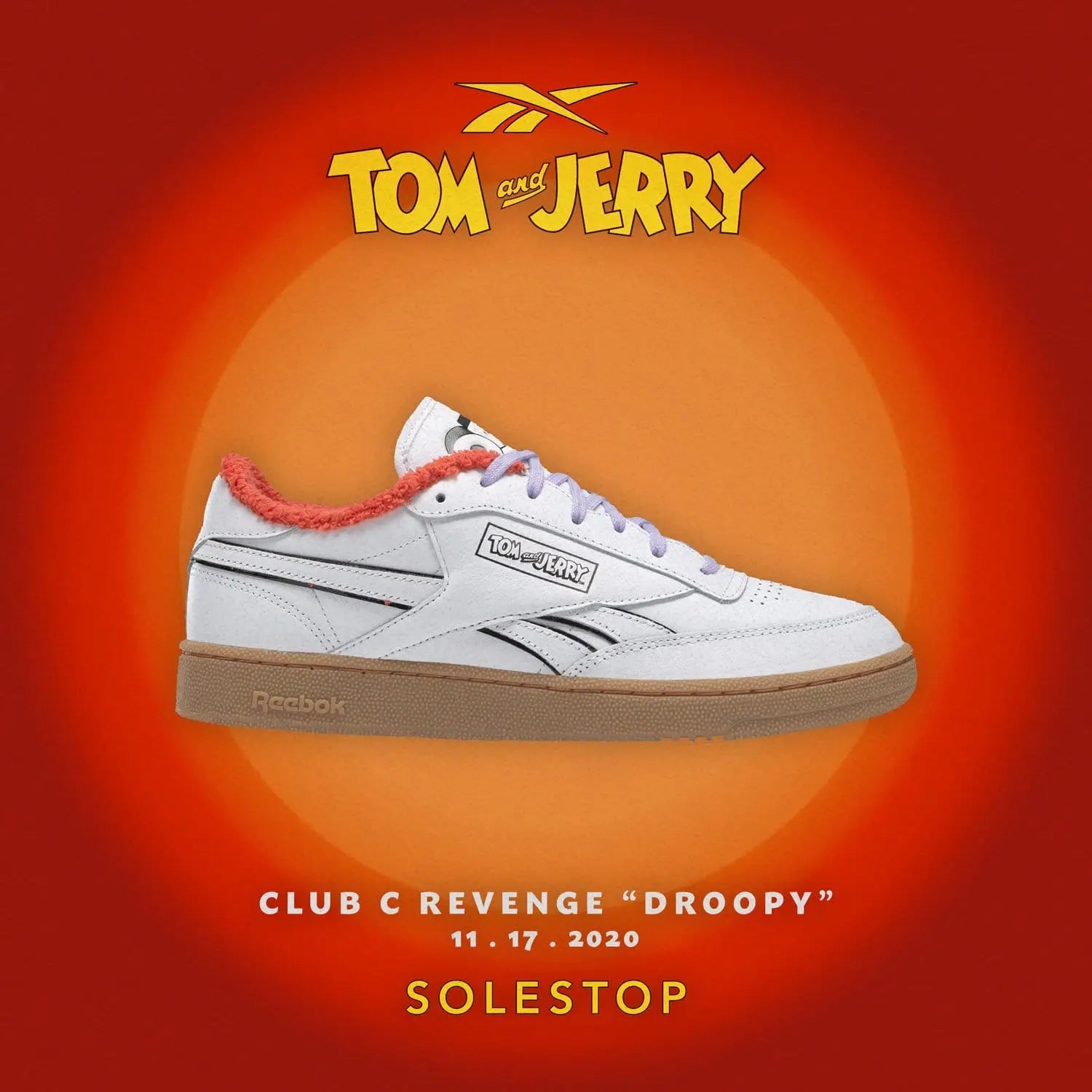 Reebok x Tom & Jerry: Club C Revenge Droopy - H05220/H05218