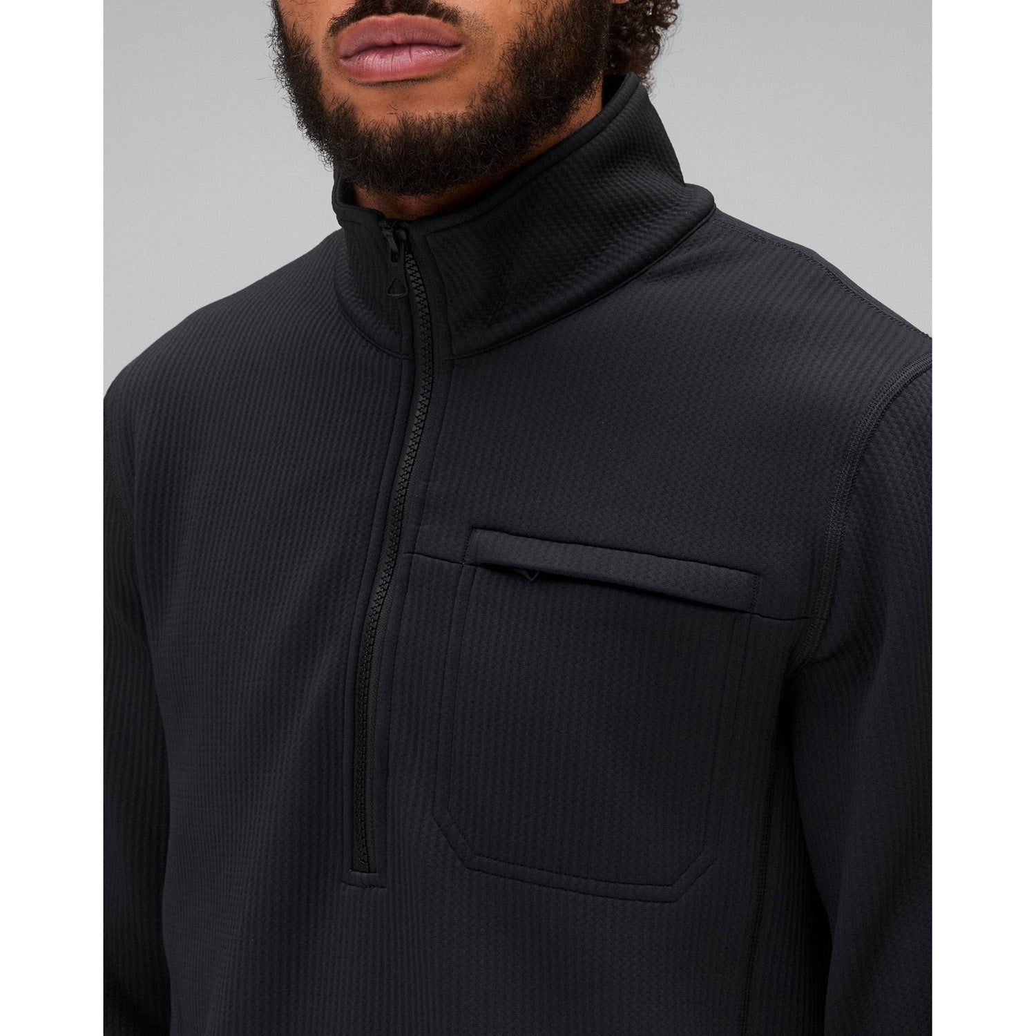 Reigning Champ Men Double Knit Rally Quarter Zip - SWEATERS - Canada