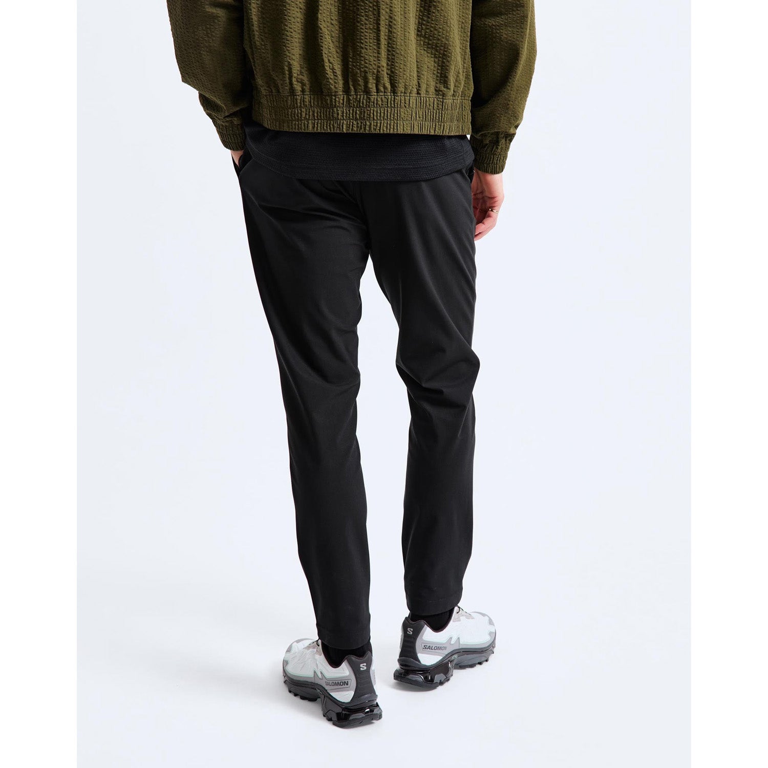 Reigning Champ Men Knit Coach Pant Black RC-5509-BLK - BOTTOMS - Canada